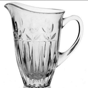 Vintage BLOCK 24% Full Lead Crystal Pitcher